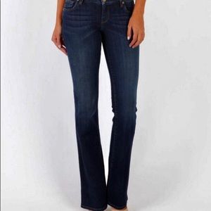 Kut From the Kloth Karen Baby Boot Jeans Dark 8